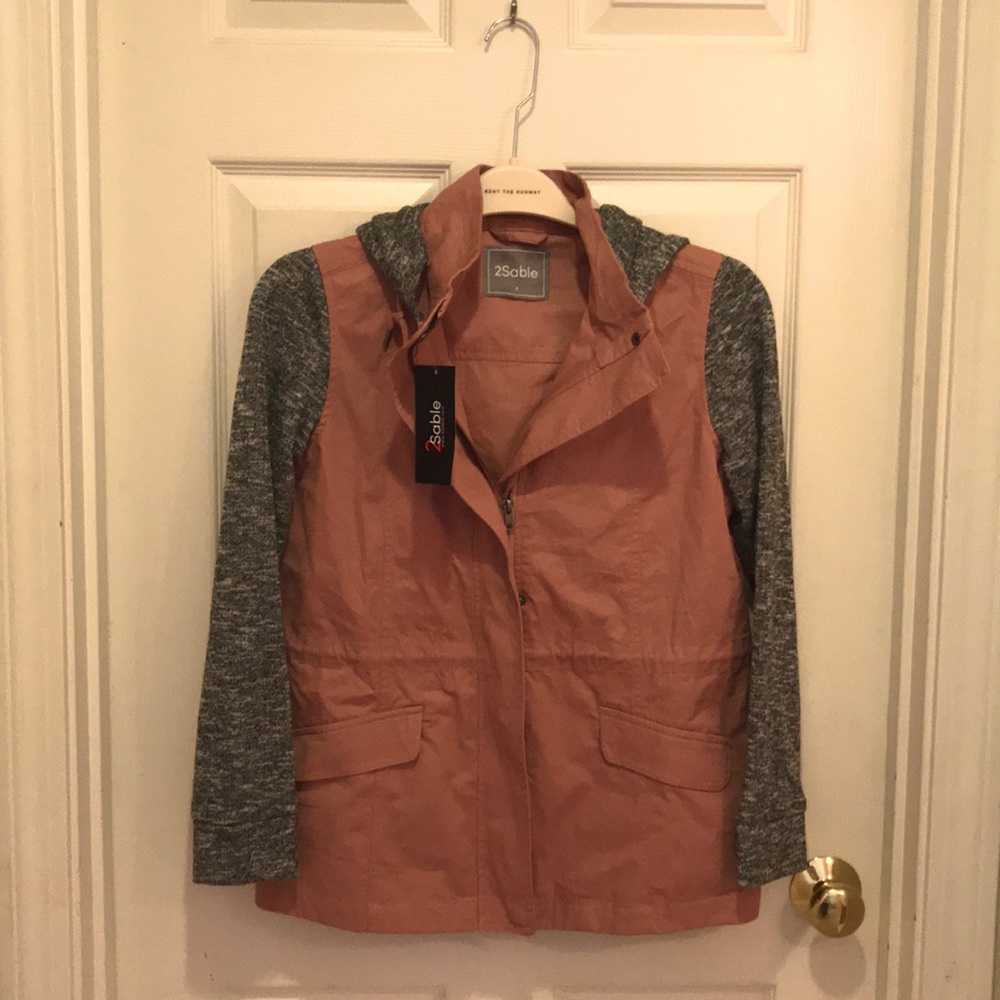 💐 NWT 2Sable Lightweight Military Anorak Jacket